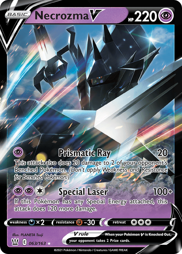 Necrozma V Battle Styles card