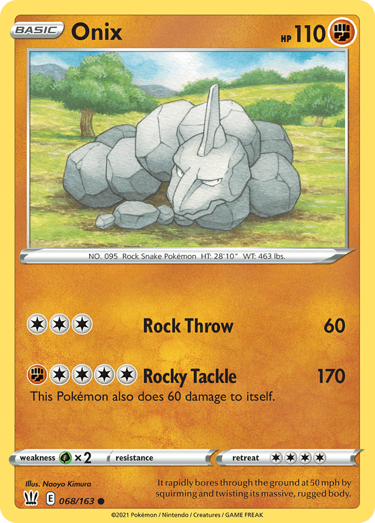 Onix Battle Styles card