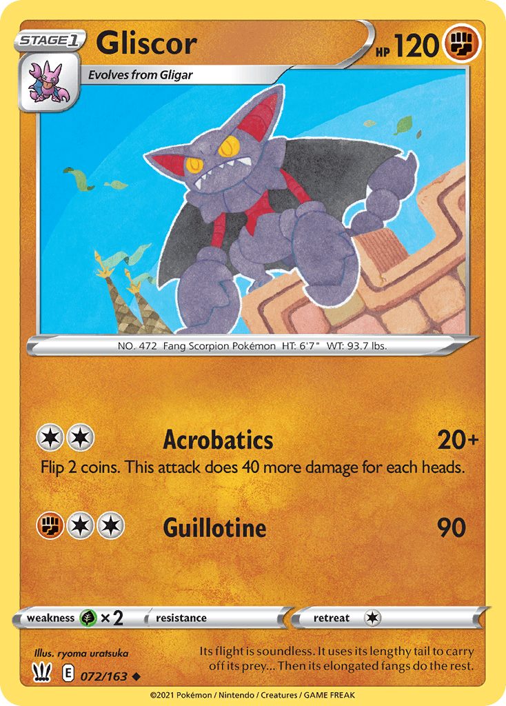 Gliscor Battle Styles card