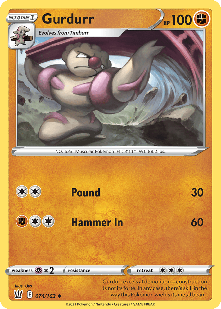 Gurdurr Battle Styles card