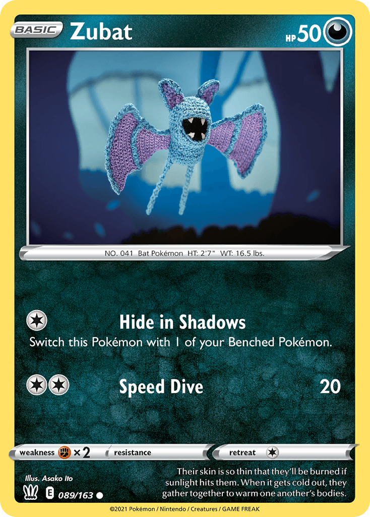 Zubat Battle Styles card