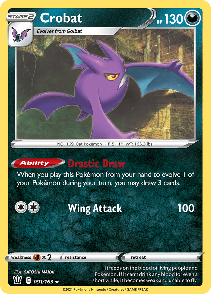 Crobat Battle Styles card