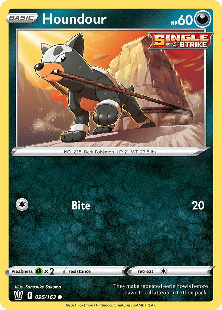 Houndour Battle Styles card