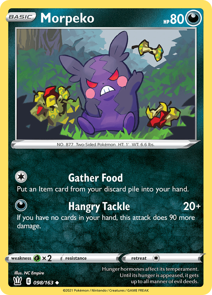 Morpeko Battle Styles card
