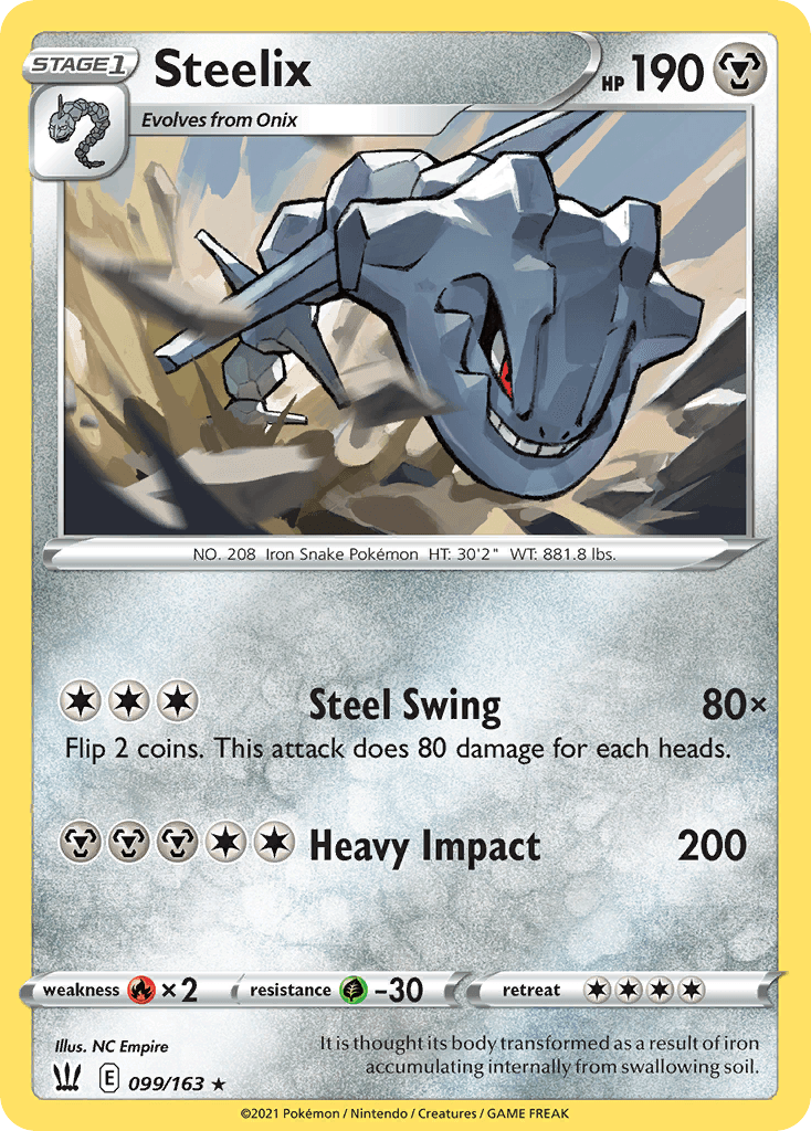Steelix Battle Styles card