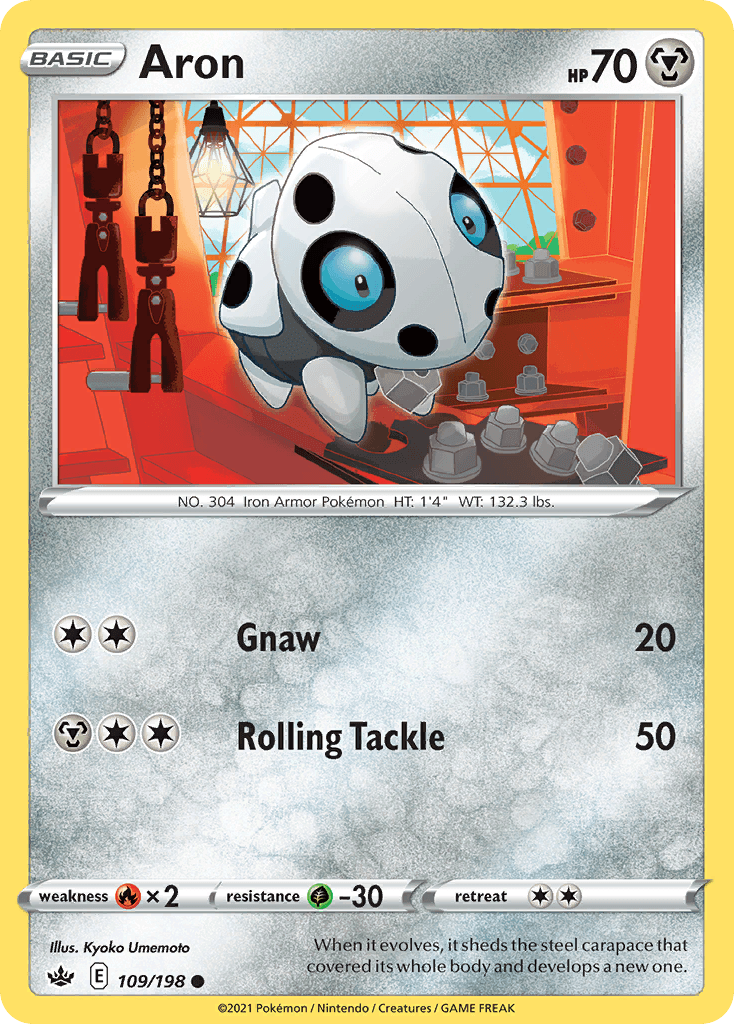 Aron Chilling Reign card