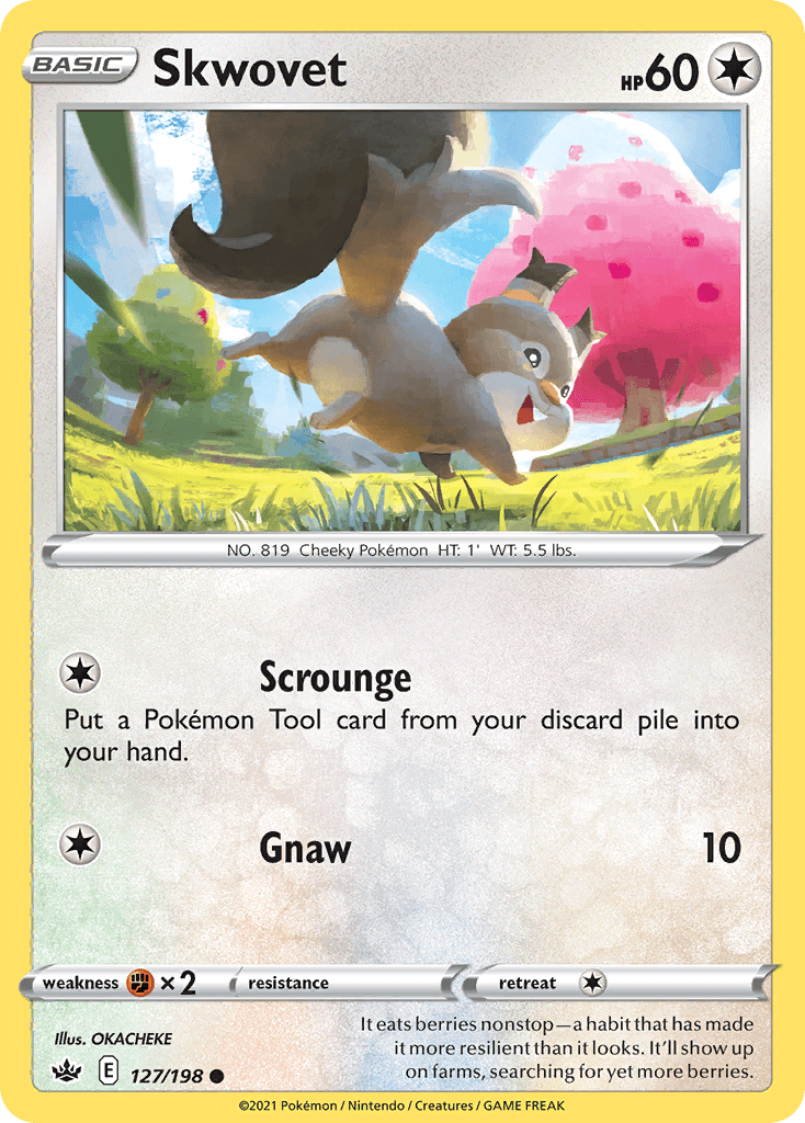 Skwovet Chilling Reign card