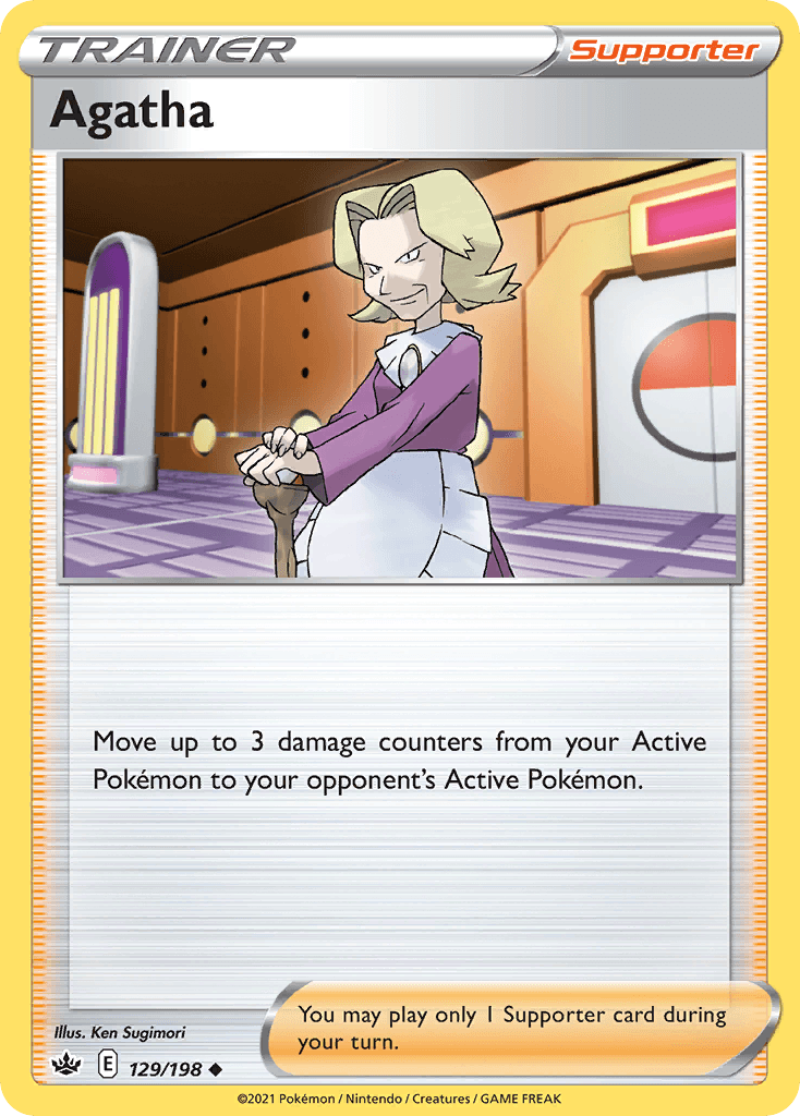 Agatha Chilling Reign card