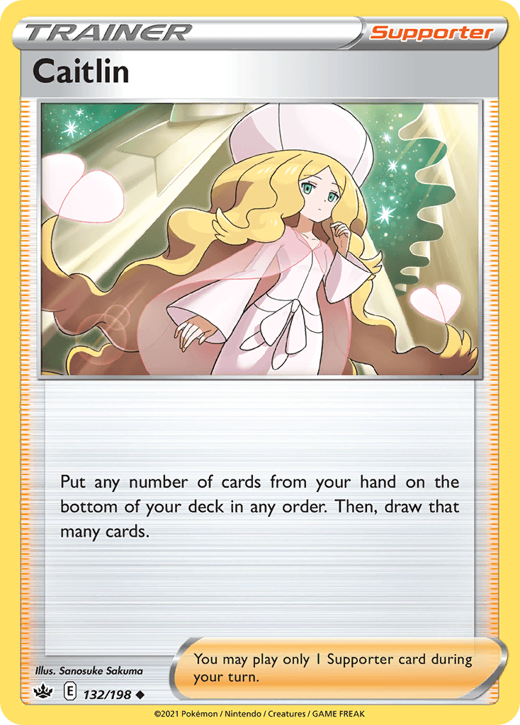 Caitlin 宝可梦 card
