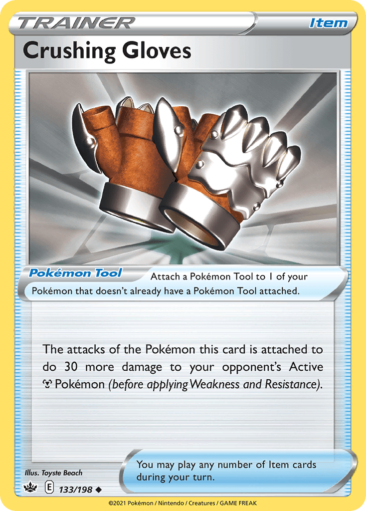Crushing Gloves Chilling Reign card