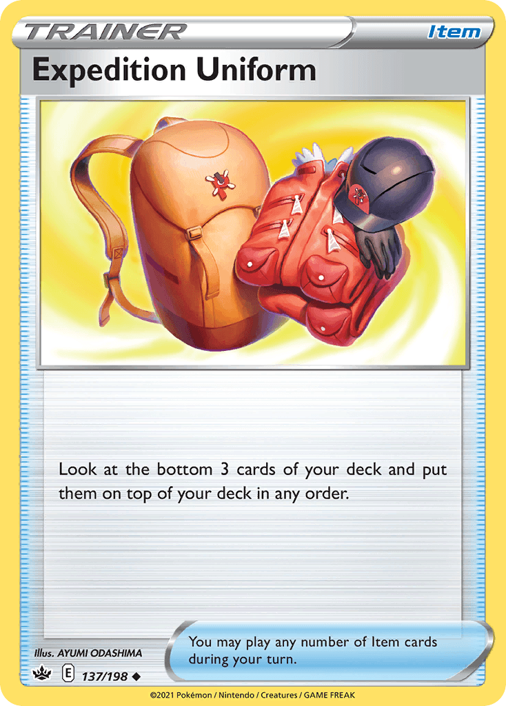 Expedition Uniform Chilling Reign card