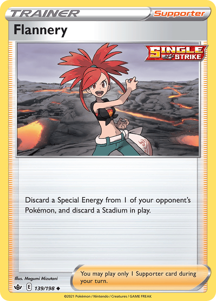 Flannery Chilling Reign card