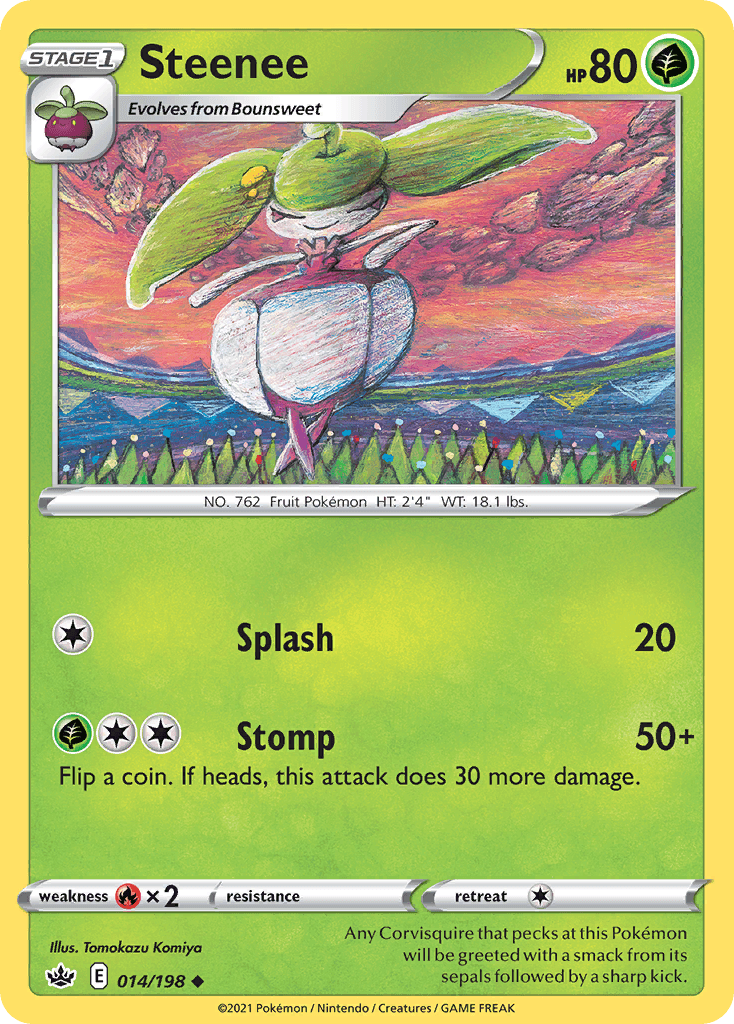 Steenee Chilling Reign card