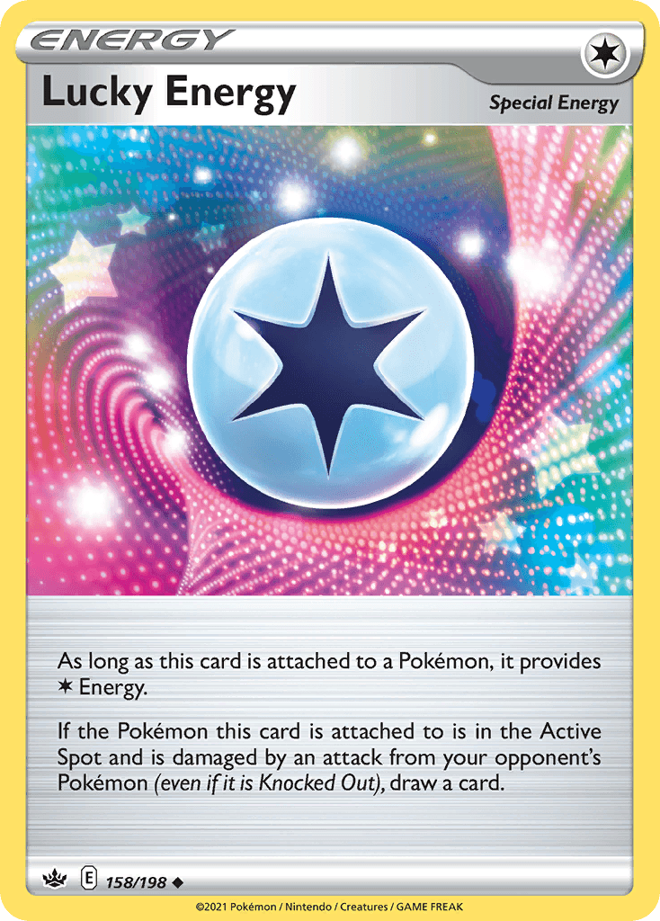 Lucky Energy 寶可夢 card