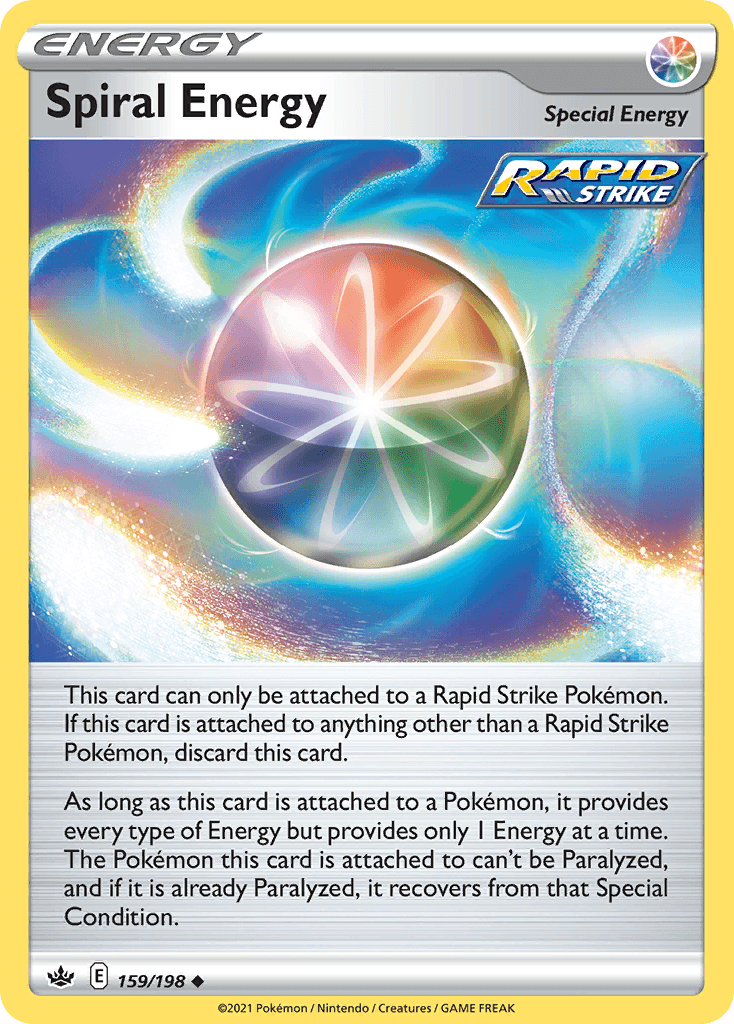 Spiral Energy Chilling Reign card