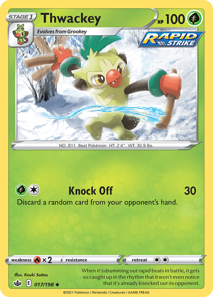 Thwackey Chilling Reign card