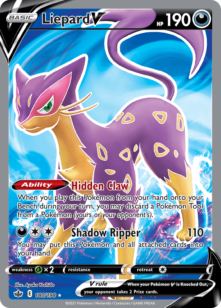Liepard V Chilling Reign card