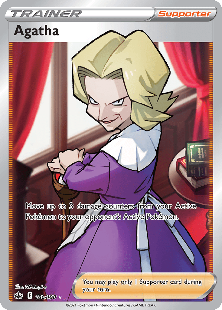 Agatha Chilling Reign card