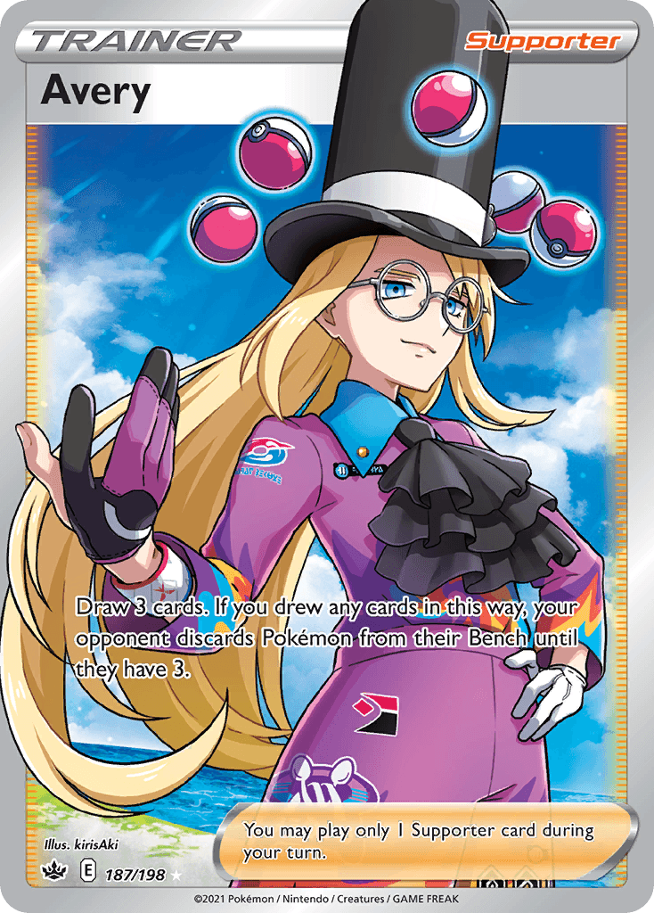 Avery Chilling Reign card