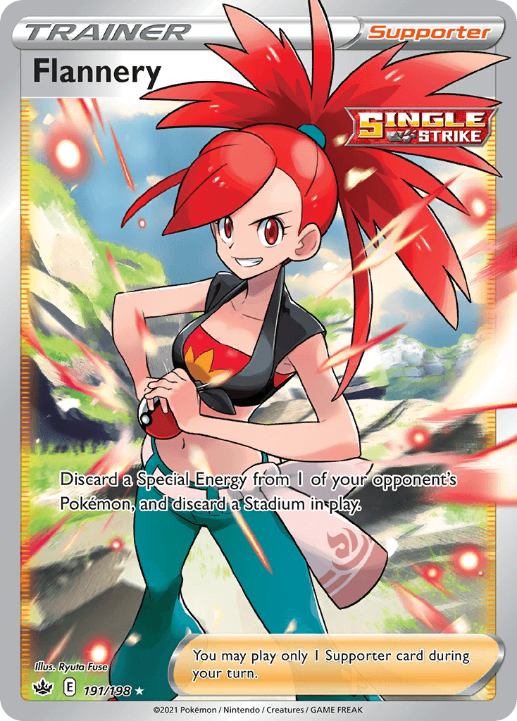 Flannery Chilling Reign card