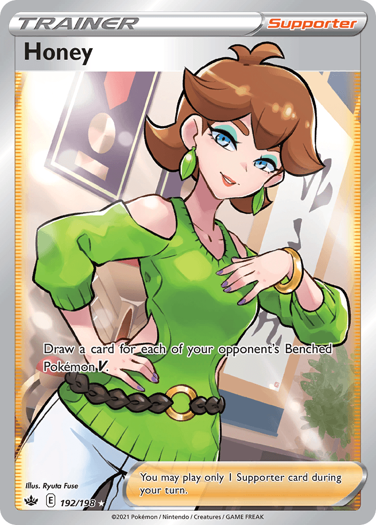 Honey Chilling Reign card