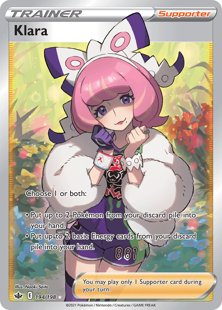 Klara Chilling Reign card