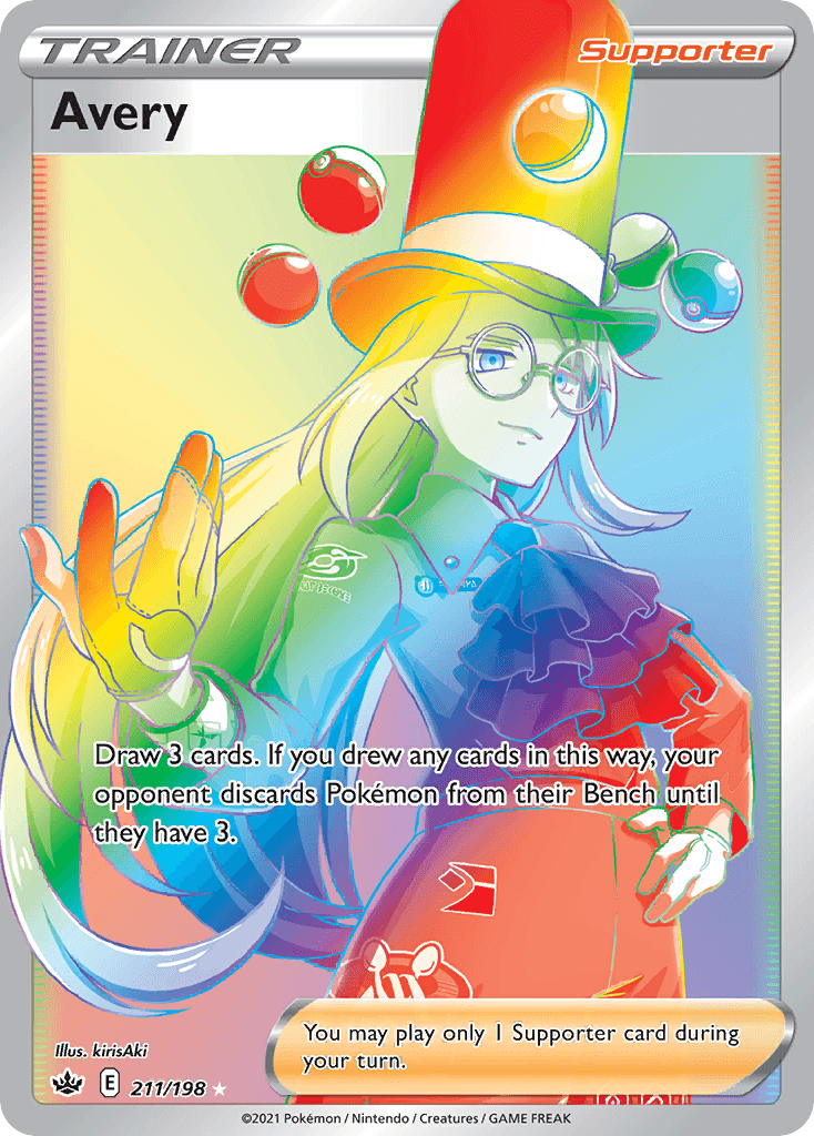 Avery Chilling Reign card