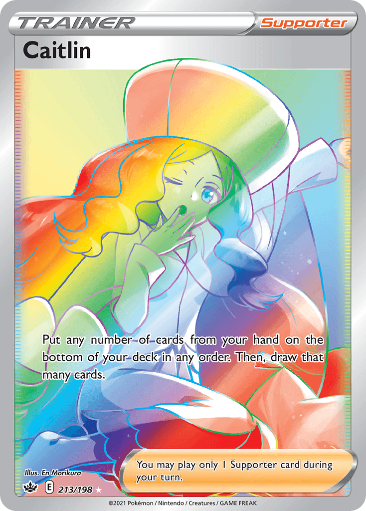 Caitlin Chilling Reign card