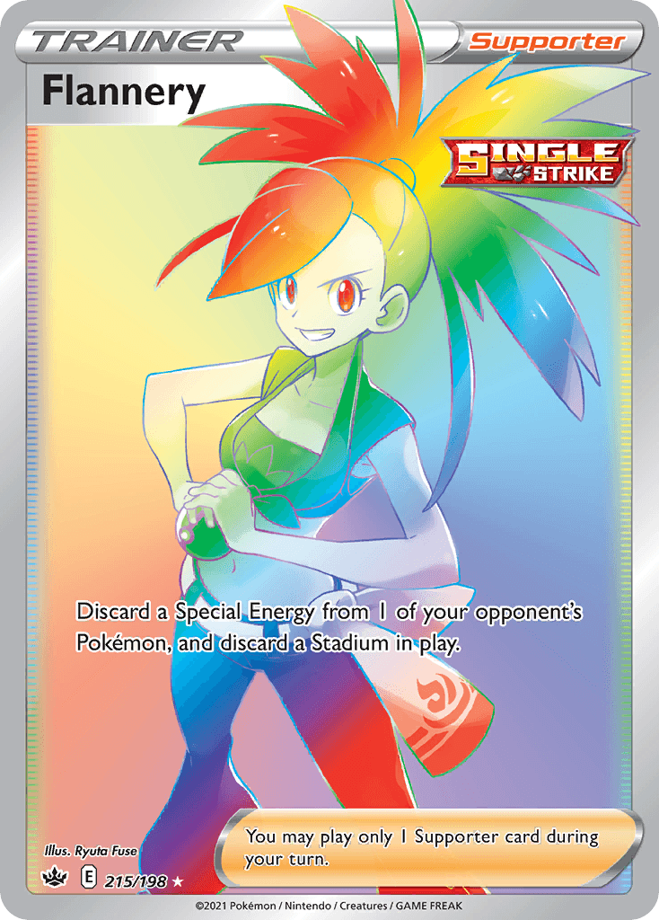 Flannery Chilling Reign card