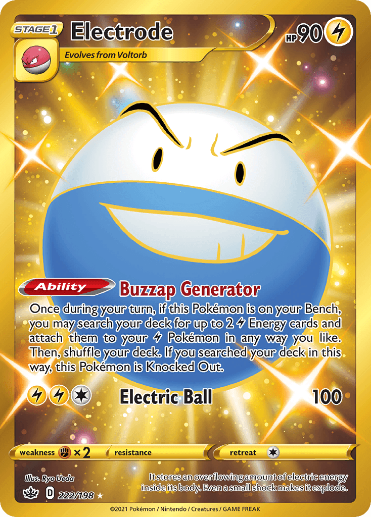 Electrode Chilling Reign card