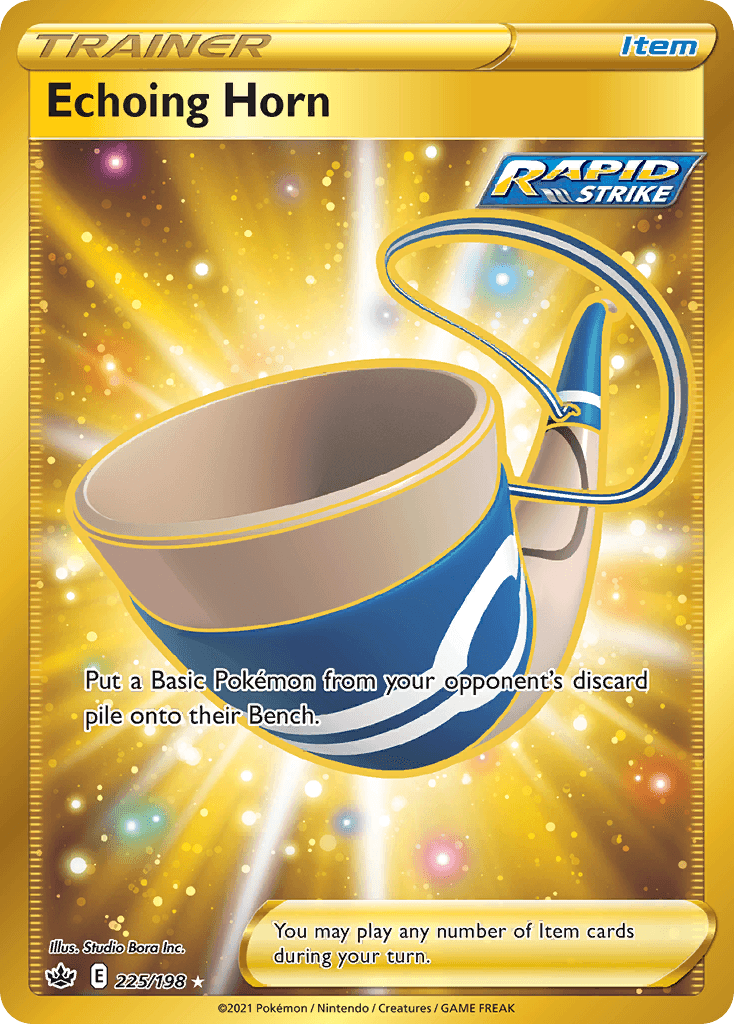 Echoing Horn Chilling Reign card