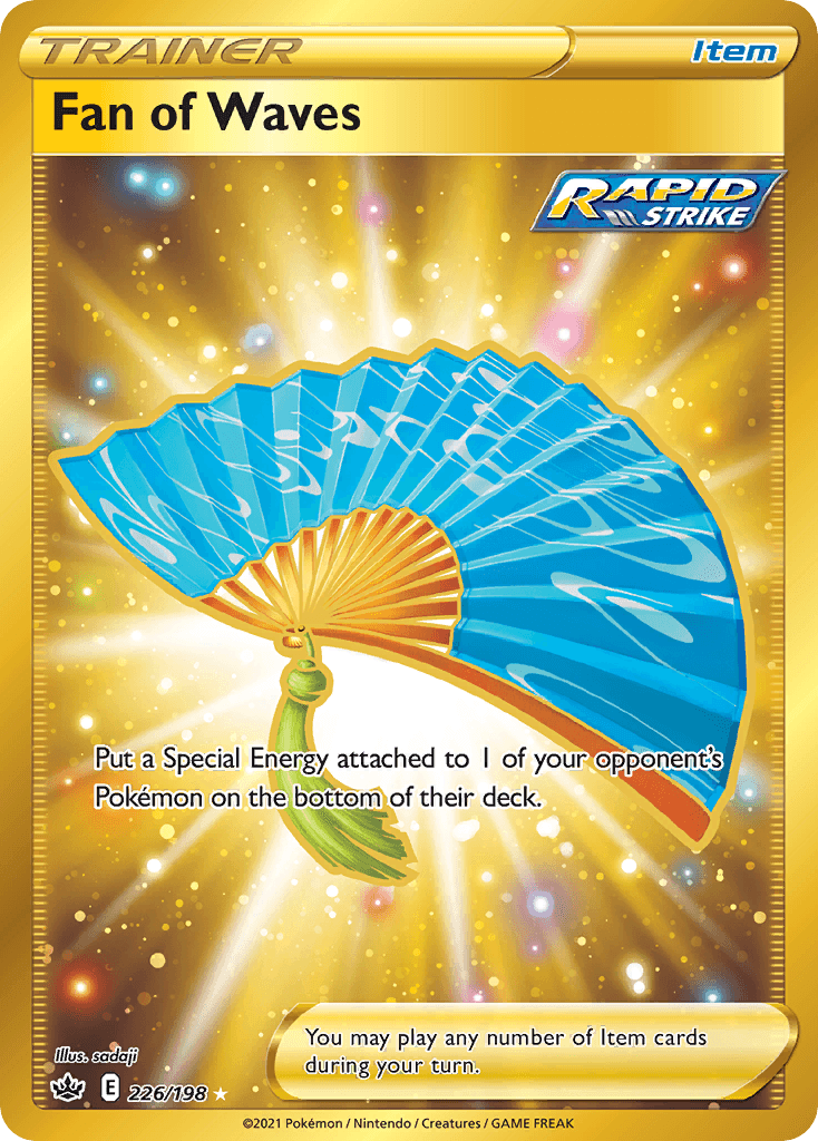 Fan of Waves Chilling Reign card