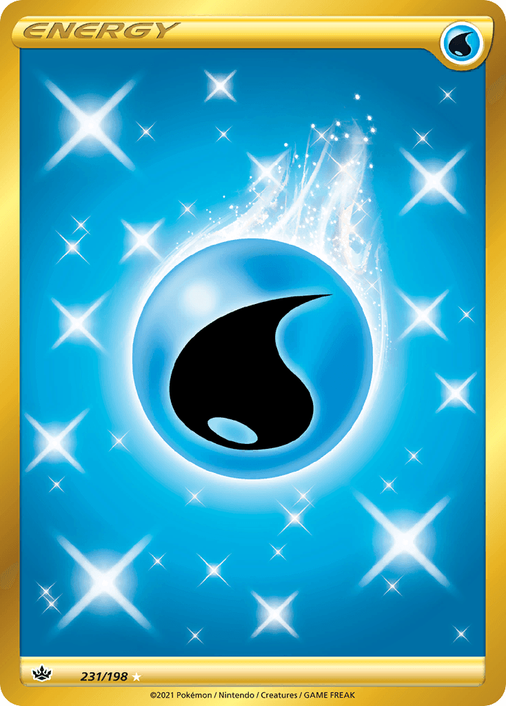 Water Energy Chilling Reign card