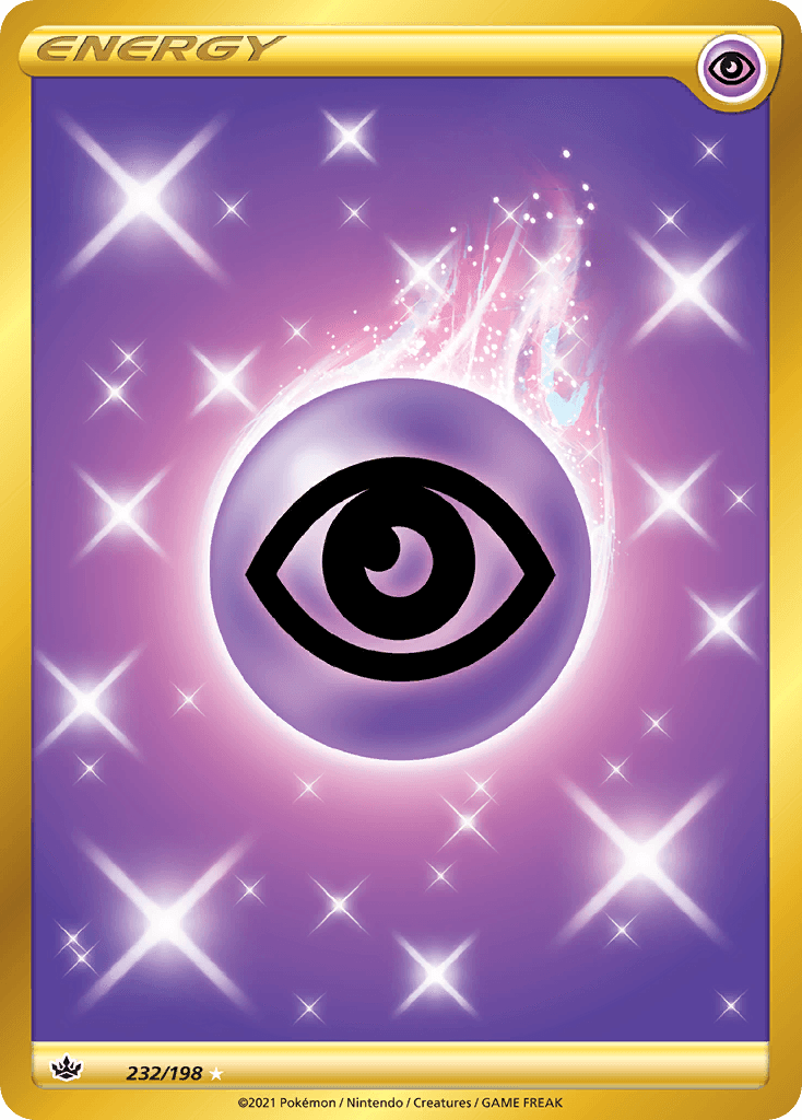 Psychic Energy Chilling Reign card