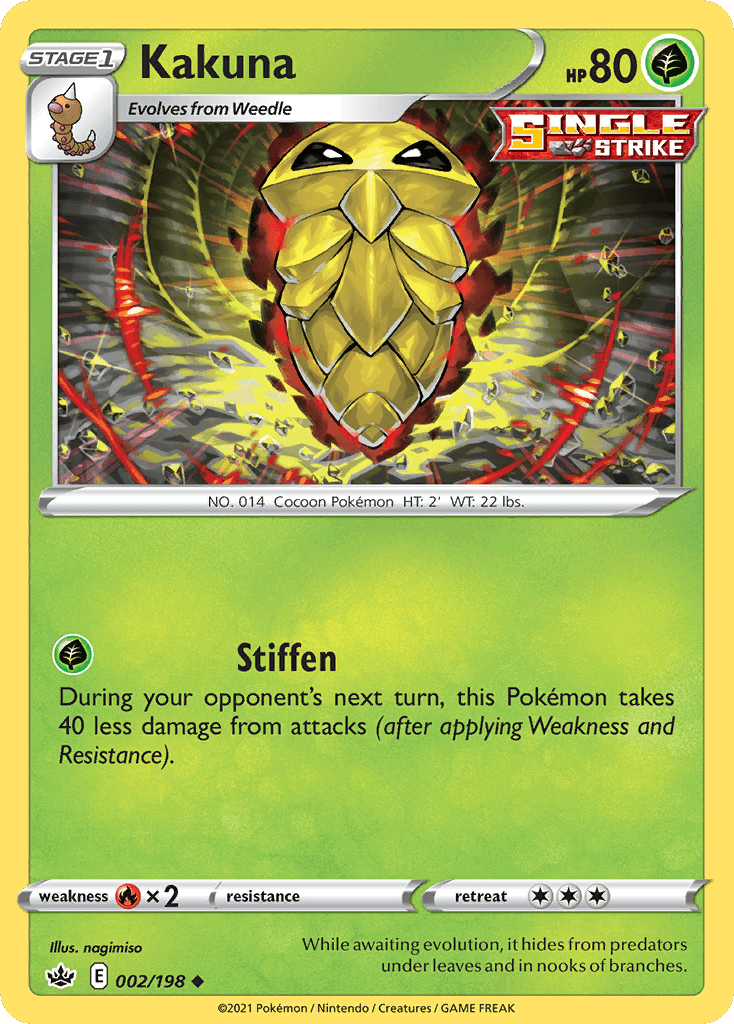 Kakuna Chilling Reign card
