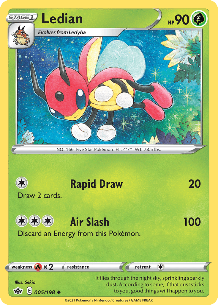 Ledian Chilling Reign card