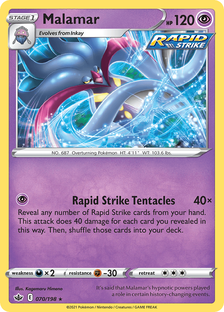 Malamar Chilling Reign card