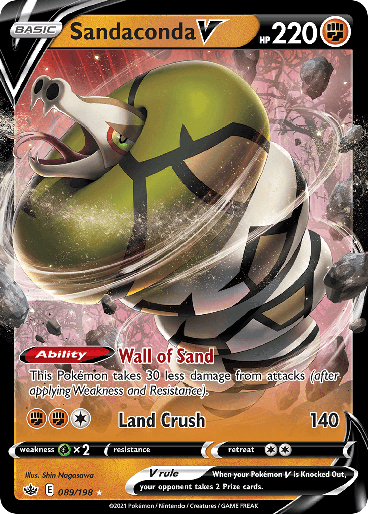 Sandaconda V Chilling Reign card