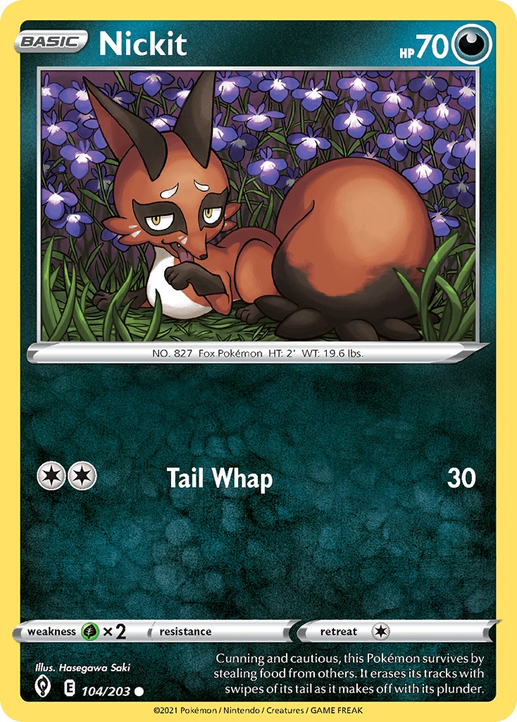 Nickit Evolving Skies card