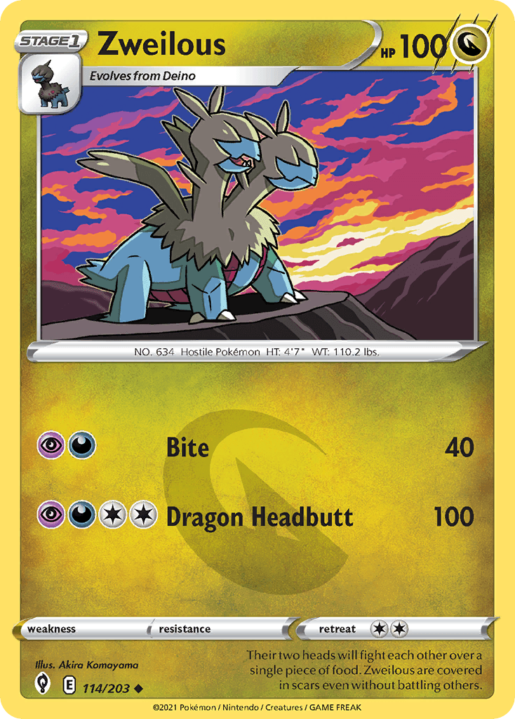 Zweilous Evolving Skies card