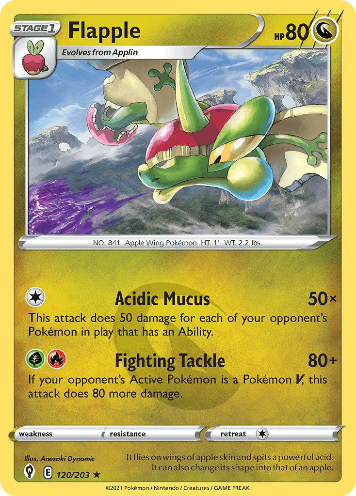 Flapple Evolving Skies card