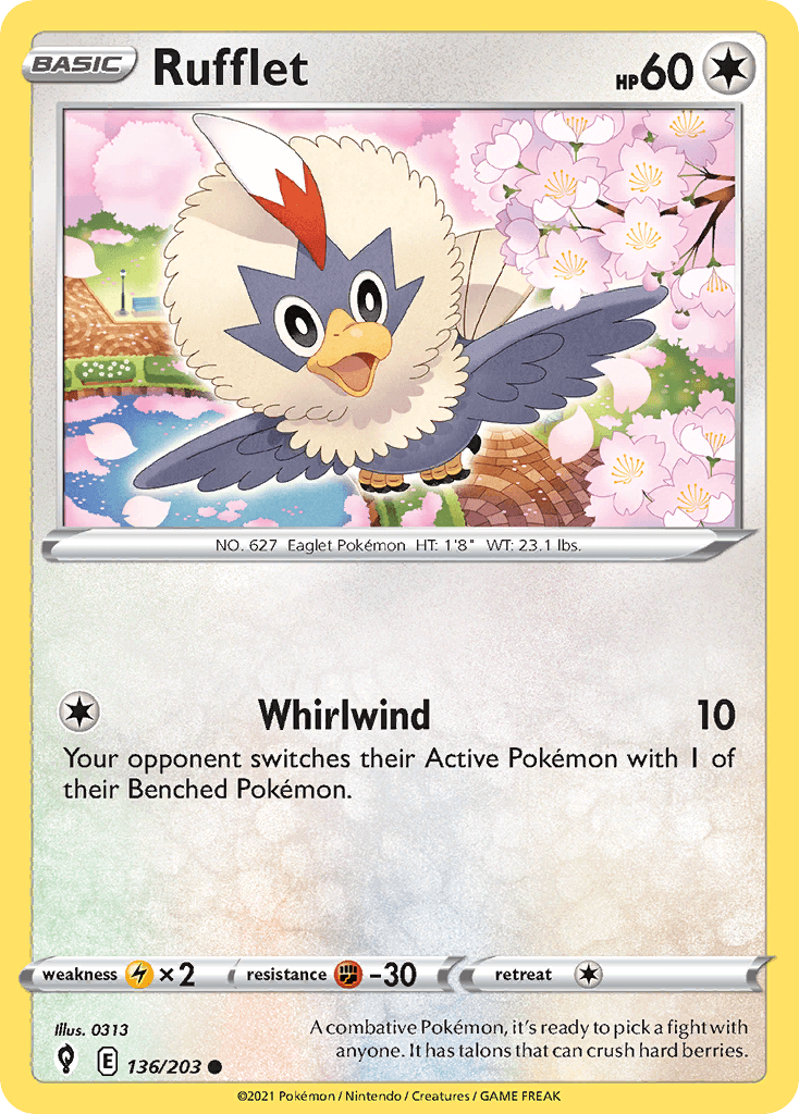 Rufflet 寶可夢 card