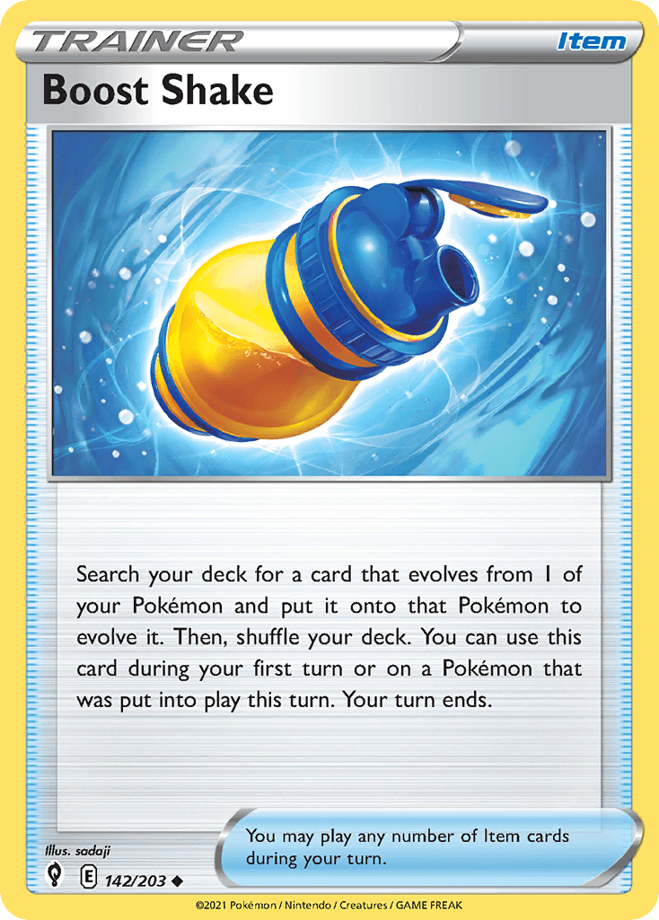 Boost Shake Evolving Skies card