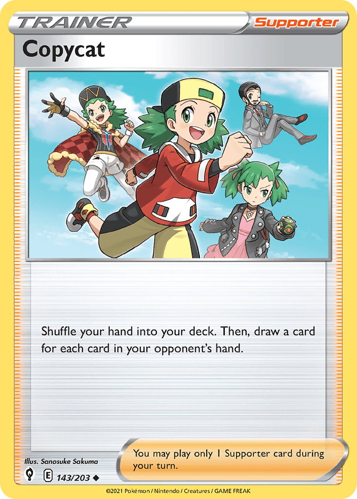 Copycat Evolving Skies card