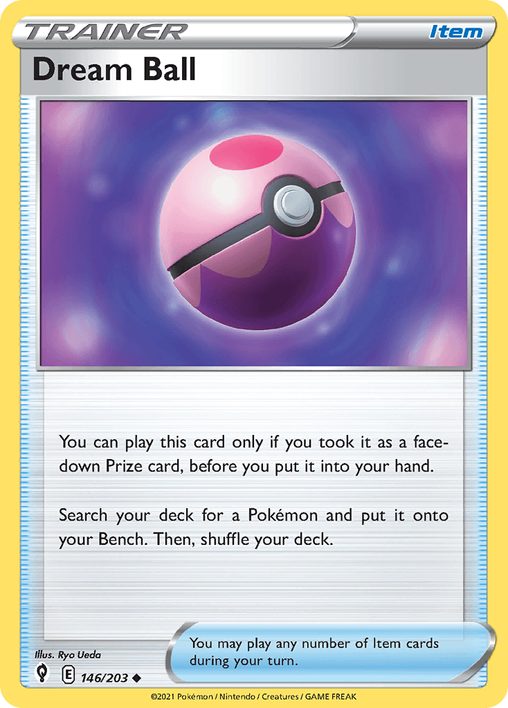 Dream Ball Evolving Skies card