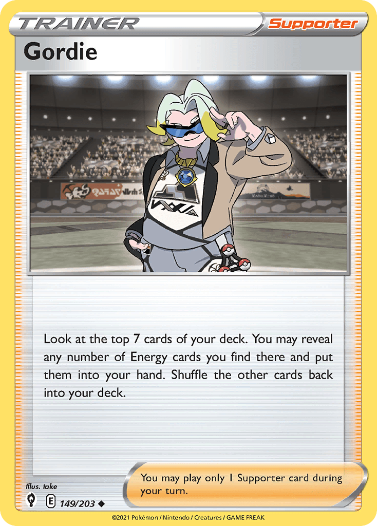 Gordie Evolving Skies card
