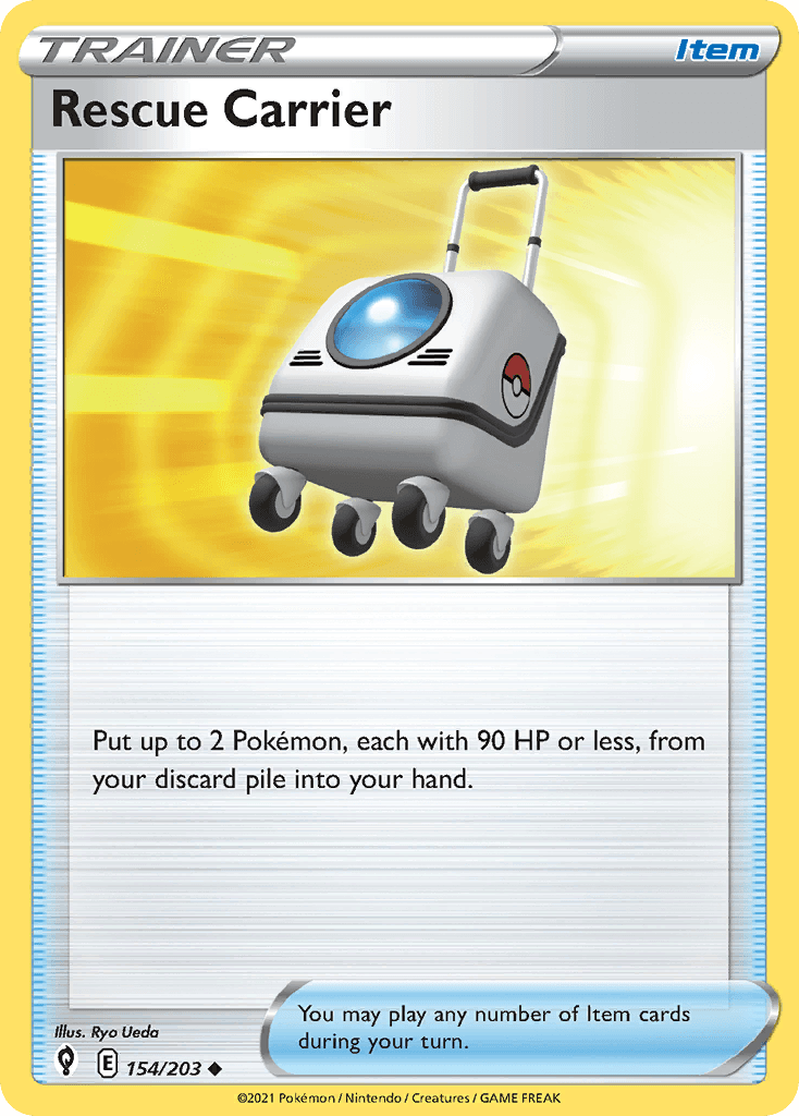 Rescue Carrier Evolving Skies card