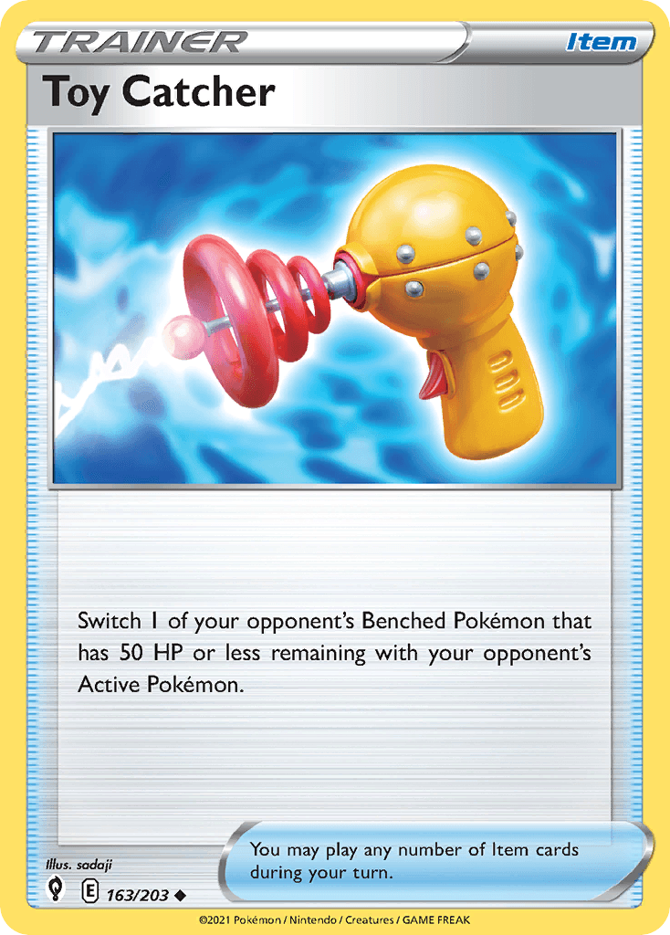 Toy Catcher Evolving Skies card