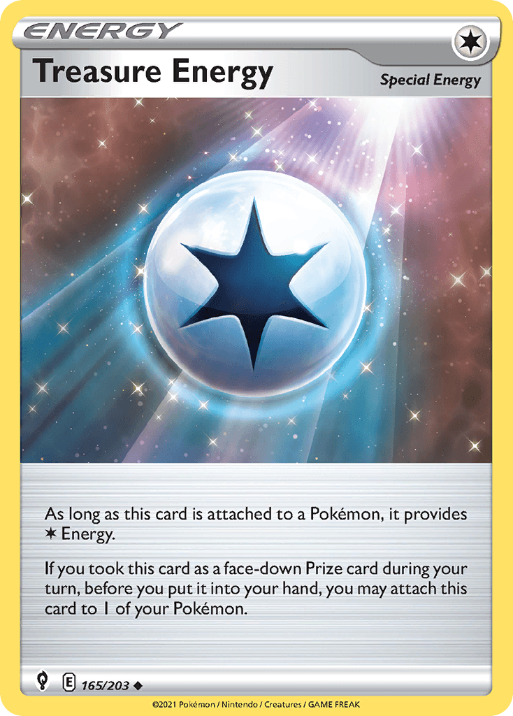 Treasure Energy Evolving Skies card