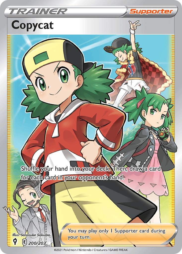 Copycat Evolving Skies card